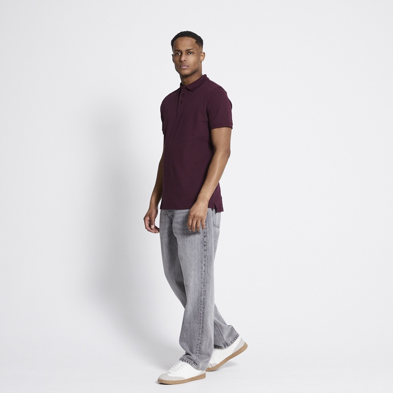 Polo shirt "Alan" Burgundy